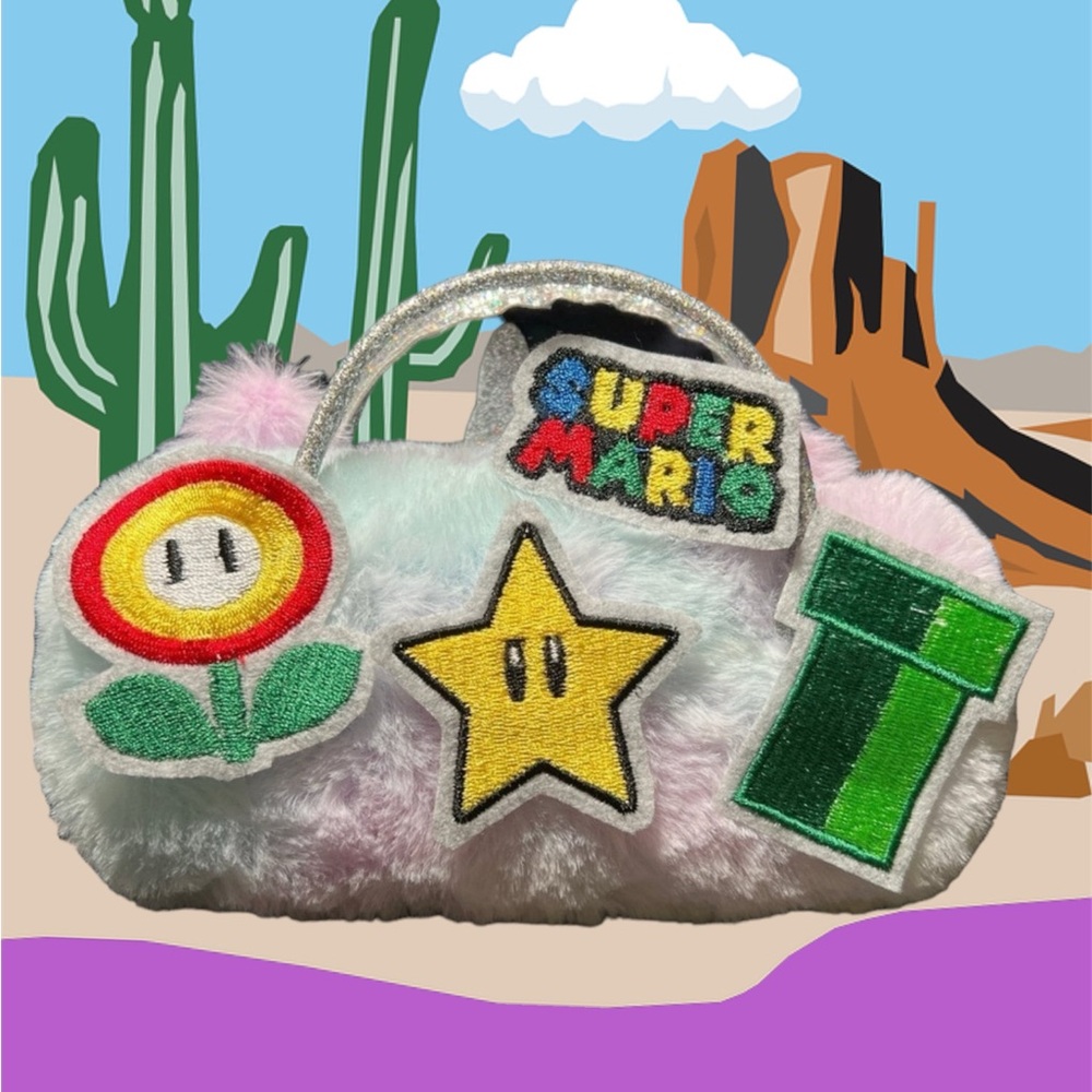 Super Mario patches 2” 5 pcs